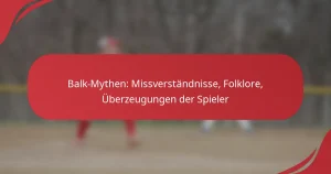 Balk-Mythen: Missverständnisse, Folklore, Überzeugungen der Spieler